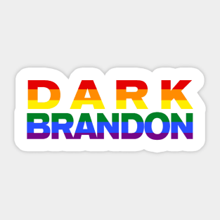 DARK BRANDON LGBTQ PRIDE Sticker